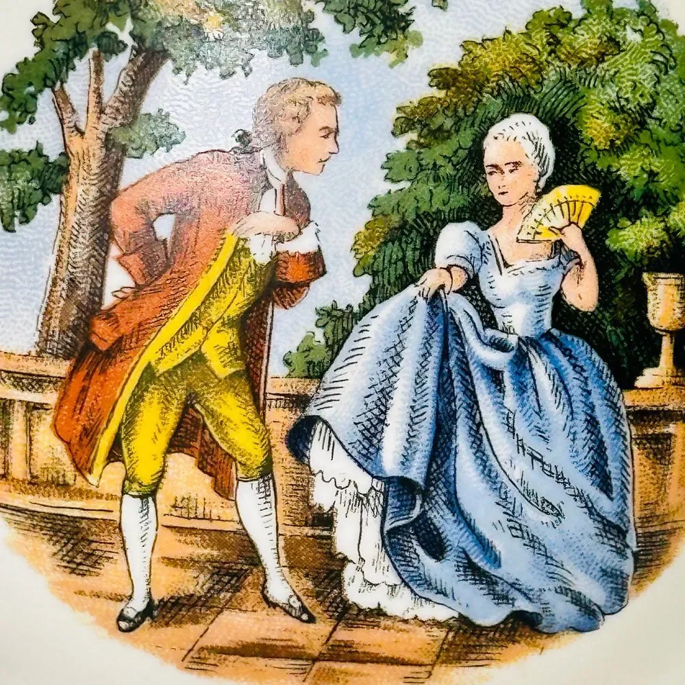 Homer Laughlin Courting Couple Creamer Porcelain 4